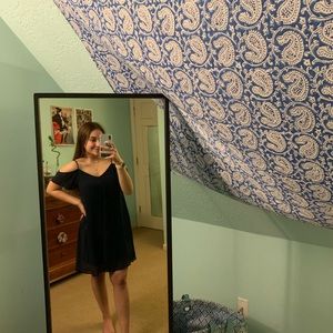 Off the shoulder Abercrombie and Fitch dress